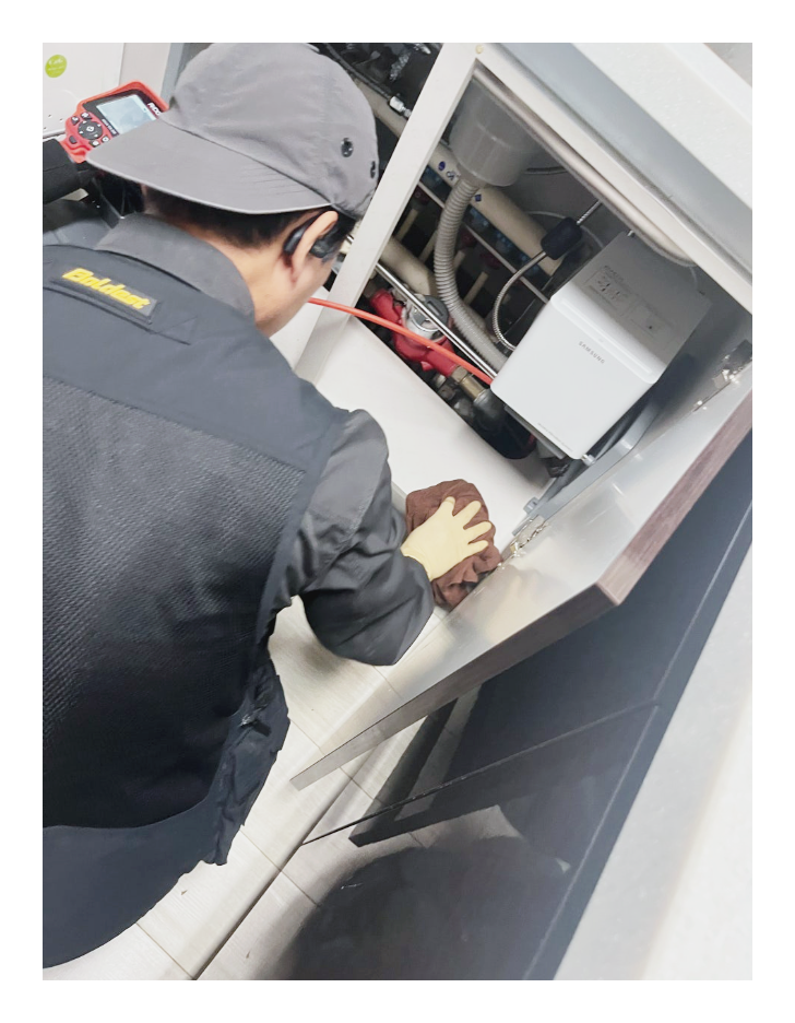 변기막힘 작업사진 5
